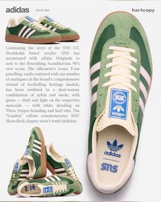 Adidas Special, Birthday Instagram, Tenth Birthday, Dr Shoes, Shoe Inspo, Swag Shoes, Adidas X, Green And Pink, Sneakers Men Fashion