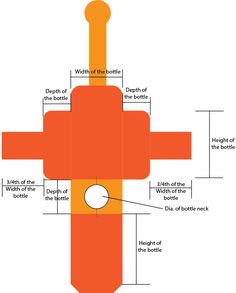 the parts of an orange fire hydrant