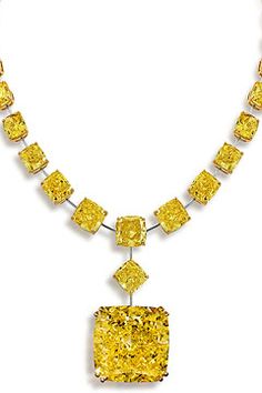 Sunny yellow Graff! Graff Jewelry, Yellow Diamonds, A Necklace, Gorgeous Jewelry