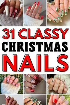 Xmas Design Nails, Colorful Christmas Nail Designs, Red And Green Tip Nails, Holiday Nails Acrylic Coffin, Christmas Nail Inspo 2024, Christmas Square Nail Designs, Modern Christmas Nails Design, Gel X Christmas Nail Designs, Christmas Powder Dip Nails