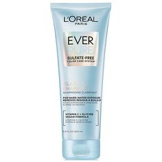 Get a hair detox without compromising your color - EverPure anti-fade Clarifying Shampoo and Restoring Conditioner provides Salon at Home results. L'Oreal's Non-stripping, dual action technology, with Antioxidants Vitamin C and Glycine, removes unwanted hair residue and styling build-up while delivering 2x Moisture*. *vs non conditioning shampoo. Dual action technology: Delivers 2x Moisture - Clarifying Sulfate-Free Shampoo removes hair residue while restoring and moisturizing conditioner locks Shampoo For Hard Water, Flat Tummy Tips, Hair Detox, Healthy Colors, Clarifying Shampoo, Moisturizing Conditioner, Sulfate Free Shampoo, Unwanted Hair Removal, Color Treated Hair