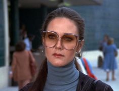 70s Glasses, Women 70s, Big Glasses, Eyeglasses Men, Linda Carter, Big Sunglasses, Lynda Carter