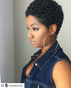 Pretty✂ Adorable Hairstyles, Twa Hairstyles, Long Hair Tips, Fast Hair, How To Curl Short Hair, Pelo Afro, Glossy Hair, Big Chop