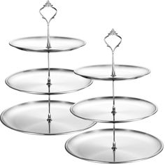 PRICES MAY VARY. Practical Cake Stand Set: the package comes with 2 pieces of silver cupcake display stand, which is convenient for you to use and replace; The three tier serving trays can well hold and display your desserts, making them look more delicious and charming Enough Capacity: each cup cake tiered serving tray can hold 24 cupcakes, offering a large capacity to meet your requirements; The diameters of the 3 trays from top to bottom are respectively about 7.87 inches/ 20 cm, 8.9 inches/ Dessert Tier, 3 Tier Serving Tray, Tier Serving Tray, 3 Tier Cupcake Stand, Tiered Dessert Stand, Cupcake Display Stand, Tiered Cake Stands, Tiered Tray Stand, Cupcake Tiers Stand