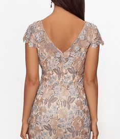 Xscape Floral Embroidered Lace Round Neck Cap Sleeve Sheath Dress | Dillard's Mother Of The Bride Gown Classy Summer, Mother Of The Bride Gowns Classy, Mother Of The Bride Dresses Spring 2023, Young Mother Of The Bride Dresses Classy, Mob Dresses Summer, Mother Of The Bride Dresses Bohemian, Mother Of The Bride Dresses Short, Short Mother Of The Bride Dresses, Mother Of Groom Dresses Classy Summer