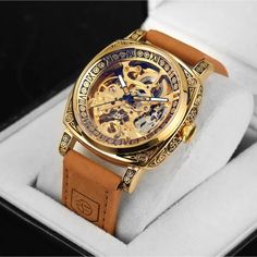 Just found this amazing item on AliExpress. Check it out! $71.87 | Forsining Gold Vintage Skeleton Mechanical Watches for Men Luxury Brand Square Engraved Automatic Watch Genuine Leather Strap Vintage Skeleton, Luxury Brand, Luxury Branding, Skeleton, Genuine Leather