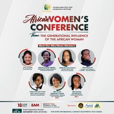 the african women's conference poster