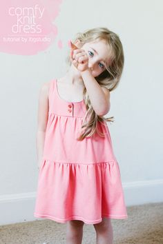 Free Must-Sew Dress Patterns for Girls - Sew Much Ado Small Sewing