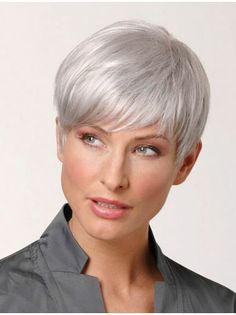 Short Pixie Cut Light White Gray Synthetic High Temperature Wigs Cos New Party | eBay Layered Pixie Cut, Grey Hair Wig, Cheap Human Hair Wigs, Kardashian Hair, Rihanna Hairstyles, Long Human Hair Wigs, Colored Hair Extensions, Natural Hair Wigs, How To Cut Bangs