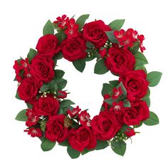 PRICES MAY VARY. 🌹Red Rose Wreath: The front of this spring wreath consists primarily of artificial roses, willow, and berries. It's backed with brown durable vine branches for a timeless seasonal home décor. The vibrant color adds a touch of romance and elegance to your home decor, making it perfect for occasions like Valentine's Day or Mother's Day. 🌹Material: 20 inches, polyester, made of premium rose leaves and wildflowers. The round stand is made of rattan. 🌹Natural Appearance with Leave Red Rose Wreath, Picture Wreath, Vine And Branches, Red Front Door, Christmas Wreaths & Garlands, Spring Front Door Wreaths, Spring Door Wreaths, Wreath Hanger, Outdoor Wreaths