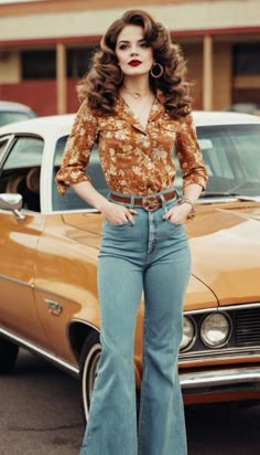 Linda Ronstadt Style, 70s Outfit Inspo Women, 70s Jeans Outfit, 2003 Outfits, 70s Style Women, 1980s Womens Fashion, Authentic 70s Fashion, 70s Fashion Skirt, 70s Fashion Magazine