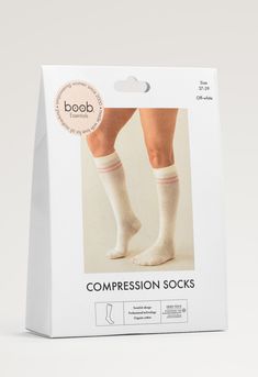 These rib-knit compression socks enhance blood circulation and provide gentle support for swollen legs and tired feet. Specially designed to offer support and comfort during pregnancy, but also perfect for use during flights or when needed for fatigued muscles. Tip! Put your compression socks on in the morning for the best effect.


Rib-knitted compression around the foot, pique-knitted shaft
Sustainable material: 48% recycled polyamide, 44% organic cotton, and 8% elastane Made in China by Kalit Compression Socks Pregnancy, Maternity Tights, Nursing Tank Top, Post Partum Outfits, Swollen Legs, Nursing Tank, Pregnancy Essentials, Skin To Skin, Nursing Clothes