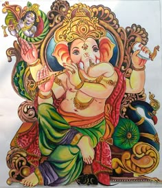 an image of the god ganesh