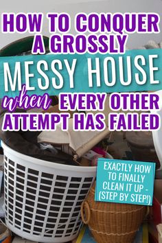 NA Fall Cleaning Checklist, Messy Home, Clean Clutter, House Is A Mess, Cleaning Schedules, Declutter Home, Messy House, Laundry Tips, Easy Cleaning Hacks