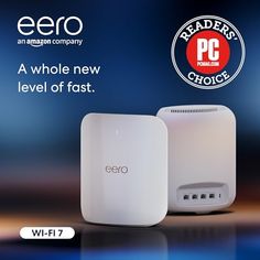 an advertisement for the eero products company