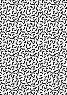 an abstract black and white pattern