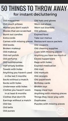 Declutter Checklist, Declutter Home, Declutter Your Life, House Cleaning Checklist, Deep Cleaning Tips, Household Cleaning Tips, Declutter Your Home, Cleaning Checklist, Cleaning Schedule