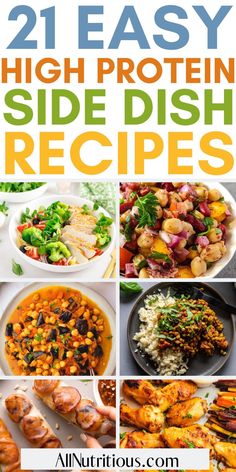 21 easy high protein side dish recipes