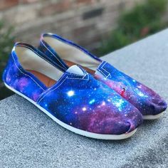 Galaxy Casual Shoes Shoe Plug, Galaxy Shoes, Galaxy Wedding, Teacher Accessories, Gifts For Myself, Cute Witch, Galaxy 2, Birthday Wish List, A Million Dollars