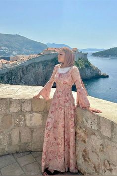 Sundress Hijab, Modest Summer Dresses Muslim, Cottage Core Hijabi Outfits, Hijab Pink Outfits Modest Fashion, Hijabi Beach Outfit Summer Dresses, Floral Hijabi Dresses, Modest Long Pink Abaya, Modest Floral Dress, Modest Summer Dresses