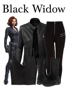 Diy Black Widow Costume, Black Widow Costume, Marvel Fashion, Avengers Outfits, Nerdy Outfits, Everyday Cosplay