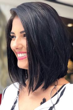 Straight Bob Haircuts picture3 Fishtail Braids, Long Bob Hairstyles, Penteado Cabelo Curto, Haircut For Thick Hair, Front Lace Wigs Human Hair, Straight Human Hair, Medium Hair Cuts