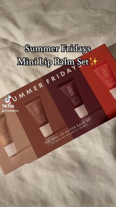 Finally got to try the summer fridays lip balms! Mini Summer Fridays, Sephora Hacks, Stick Blush, Sephora Gift Card, Pretty Makeup Looks