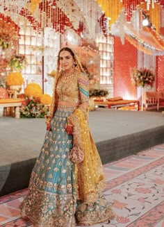 Mehendi Dress Brides, Mehendi Outfits For Bride, Mayon Dresses, Walima Dresses, Bridal Mehndi Dresses, Combination Dresses, Indian Dresses Online, Mehendi Outfits