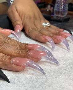 Clear Curved Acrylic Nails, Clear Stilletos Nails, Clear Tip Acrylic Nails, Glass Nails Acrylic Clear, Clear French Tip Nails, Clear French Nails, Clear Tip Nails, Curved Stiletto Nails, Clear Stiletto Nails