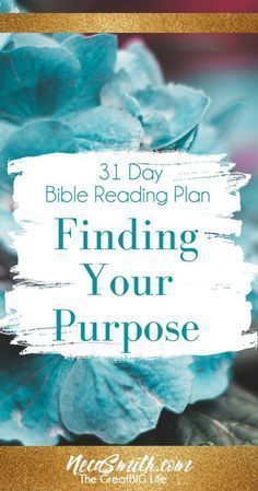 Finding Your Purpose - 31 Day Bible Reading Plan Bible Reading Plans, Scripture Writing Plans, Finding Your Purpose, Writing Plan, Bible Study Plans, Bible Study Methods, Bible Study Tips, Womens Bible Study, Bible Study Notebook