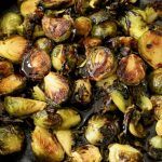 the brussel sprouts are ready to be cooked