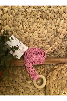 Pink bohemian raffia summer belt. Pink Adjustable Bohemian Wristband, Summer Belt, Suspender Belt, Suspenders, Etsy Uk, Pink