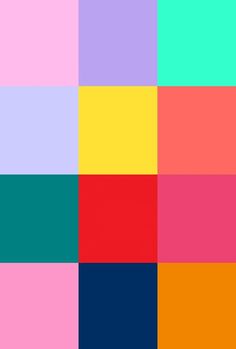 a multicolored background with different colors