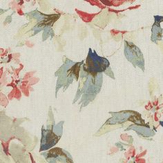 an image of a flower pattern on fabric