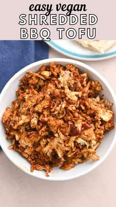 a bowl filled with granola next to another bowl full of granola