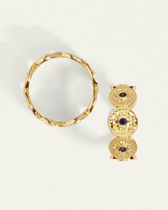 Shop our Vesta Ring Gold in tumbled 18K Gold Vermeil has three delicate Sapphires. Designed in Byron Bay, Australia. Stone Properties, The Sun And The Moon, Sun And The Moon, Gold Vermeil Jewelry, Diamond Guide, Daily Practices, Vermeil Jewelry, Engagement Ring Wedding Band, Dream Jewelry