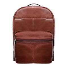 This stylish McKlein parker leather 15-inch laptop backpack features a dual compartment. How do you accessorize? Check out our ACCESSORIES GUIDE for essential tips to elevate your style with must-have accessories.LUGGAGE FEATURES Fits laptop up to: 15.6" Laptop compartment 10" x 1.5" x 12" Interior zipper and slip pocket Exterior zipper and slip pocket Tablet pocket Two compartments Business organizer Mesh padded back Back smart strapLUGGAGE DETAILS 16"H x 12"W x 5.5"D Weight: 3.3 lbs. Zipper cl Classic Brown Backpack For Formal Occasions, Brown Leather Backpack For Formal Occasions, Classic Business Backpack, Formal Brown Leather Standard Backpack, Formal Brown Leather Backpack, Classic Brown Formal Backpack, Classic Commuter Backpack, Classic Business Backpack With Luggage Sleeve, Classic Business Backpack With Smooth Grain