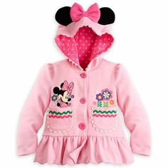 Disney Store Minnie Mouse Hoodie Sweat Shirt  Girl Size 5/6  Infants, Toddlers, & Kids Size (approx) Alpha Height in Inches Weight in lbs Age Chest in Inches Waist in Inches 0-3m   up to 22" up to 11 lbs 0-3 mos     3-6m   22-25" 11-15 lbs 3-6 mos     6-9m   25-27" 15-18 lbs 6-9 mos     9-12m   27-29" 18-22 lbs 9-12 mos     12-18m   27-31" 18-26 lbs 12-18 mos     18-24m   29-33" 22-29 lbs 18-24 mos     2T   31-34" 26-29 lbs 1-2 yrs 20½" 20" 3T   34-38" 29-33 lbs 2-3 yrs 21" 20½" 4T   38-42" 33-3 Minnie Mouse Hoodie, Disney Baby Clothes, Jacket For Girls, Girl Sweat, Long Rain Coat, Minnie Mouse Dress, Disney Things, Minnie Mouse Pink, Yellow Raincoat