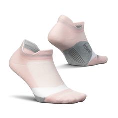 Elevate your athletic experience with the Feetures Elite Light Cushion No Show Tab Socks, designed for both men and women. These socks are a game-changer in comfort and performance, making them a must-have for any active wardrobe.

- **Size:** Medium
- **Color:** Propulsion Pink
- **Material:** 96% Nylon, 4% Spandex
- **Gender:** Unisex

Feetures socks are renowned for their anatomical design and targeted compression, ensuring a custom-like fit that reduces the risk of blisters. The light cushio Features Running Socks, Athleisure Running Socks Fade-resistant, Athleisure Fade-resistant Socks For Running, Breathable Pink Workout Socks, Fade-resistant Athleisure Running Socks, Pink Breathable Workout Socks, Athleisure Training Socks With Arch Support, Ergonomic Sporty Socks For Sports, Track Wishlist