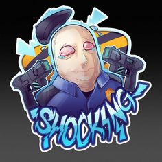 Shocking! (CSGO Sticker) by zombie on DeviantArt Cs Go Wallpapers, Go Wallpaper, Gaming Memes, Decal Design, Cs Go, Abstract Prints, Kid Friendly, Zombie, Wall Prints