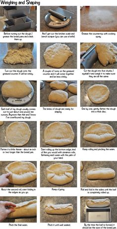 step by step instructions on how to make bread