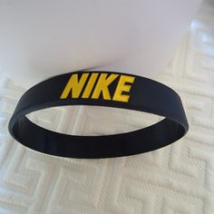 Nike Black Bracelet Men Teen Boys Bangle Rubber Bracelets Yellow Letters. Black Nike Bracelet Brand New! Approx 8in Silicone/ Rubber Fast Same Day Shipping!!! #Bracelet #Men #Women #Nikebracelet #Nijkelogo Classic Logo Sneakers #Nike #Adidas #Puma #Reebok #Fila #Champion, #North #Facesupreme #Ivypark #Underarmor #Champion #Jordan Casual Black Band Wristband, Adjustable Black Band Bracelet, Casual Black Band Bracelet, Casual Black Bangle Bracelet, Black Bracelet Men, Yellow Letters, Mens Bracelet Black, Boys Bracelets, Nike Gold