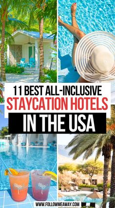 11 Best All-Inclusive Staycation Hotels In The USA Us All Inclusive Resorts, Honeymoon Destinations All Inclusive, Resorts In The Us, Us Honeymoon Destinations, Us Couple, Resorts Usa, Best All Inclusive Resorts, Inclusive Resorts, Best Resorts