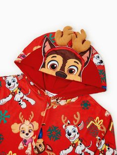 Onesies Pajamas, Paw Patrol Christmas, Antler Design, Christmas Onesie, Paw Patrol Nickelodeon, Reindeer Antlers, Family Pajamas, Matching Family Outfits, Family Outfits