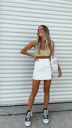 Athletic Skirt Outfit, Rush Outfits, Everyday Casual Outfits, Summer Outfits For Teens, Cute Skirt Outfits, Athletic Skirt, Causal Outfits