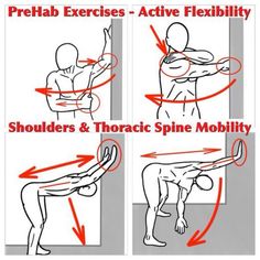 instructions for how to use the shoulder and back