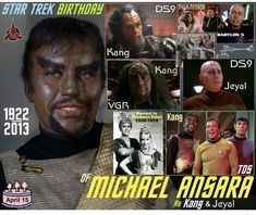 the star trek birthday card for michael marsara