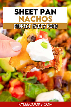 AN image of Loaded Sheet Pan Nachos