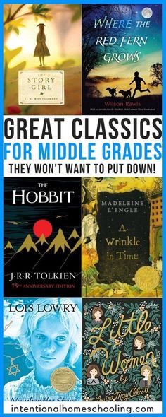 the great books for middle grade students to read