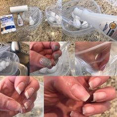 Should You Remove Dip Powder Nails at Home? The Answer Might Surprise You Soak Off Acrylic Nails, Gel Powder Nails, Powder Dip Nails, Revel Nail Dip Powder, Revel Nail Dip, Acrylic Nails At Home